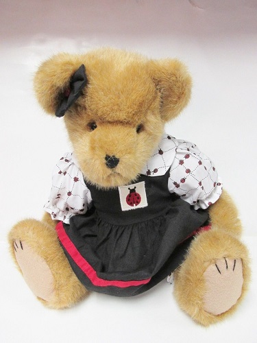 904231 \"Libby B. Ladybug\", 14\" Plush Bear<br> Boyds Best Dressed Series™<br>(Click on picture for FULL DETAILS)<BR>